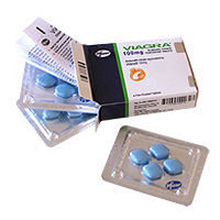 Blister og tabletter pakke med Viagra Original 100 mg