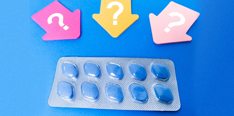Blister av Viagra-tabletter